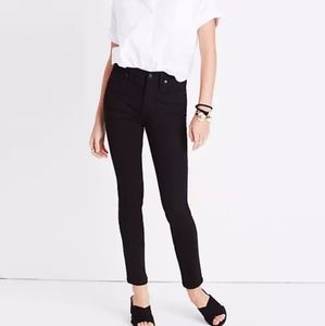 Madewell 9" mid rise skinny jeans